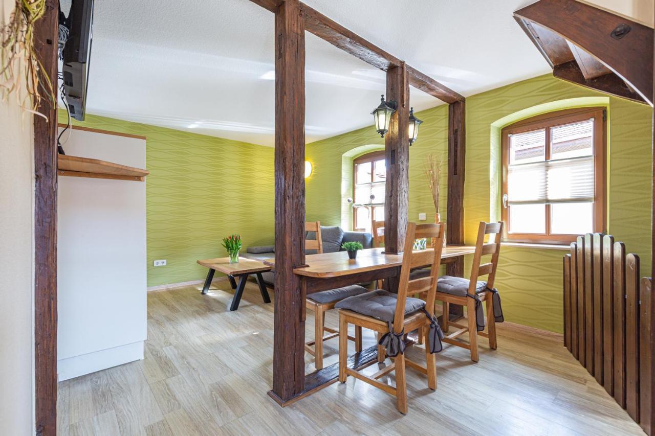 Ferienhaus Schlag Wohnung 1 Наумбург Екстер'єр фото