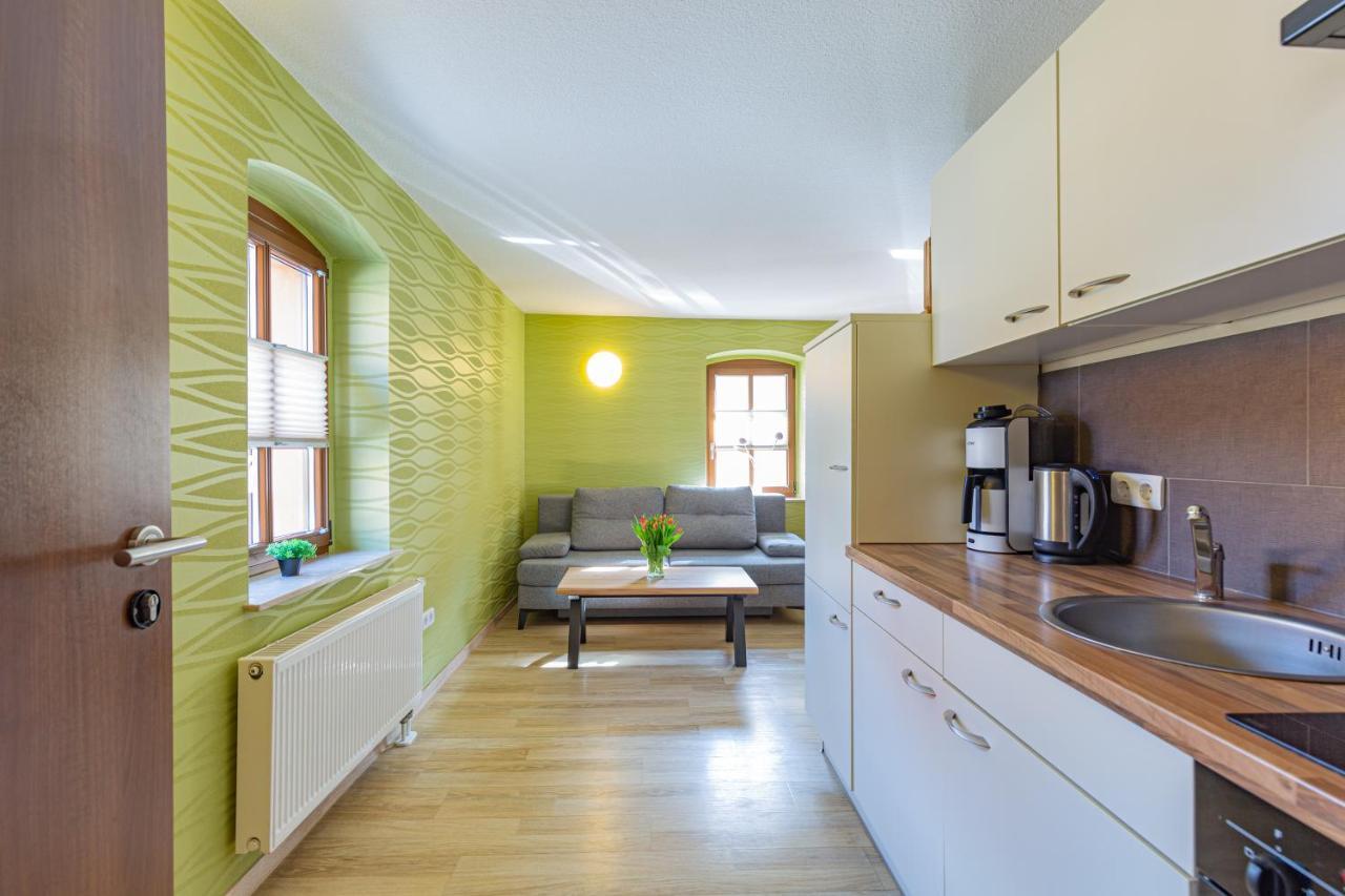 Ferienhaus Schlag Wohnung 1 Наумбург Екстер'єр фото